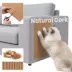 PawsPik Flexible Cork Surface-Protecting Cat Scratch Mat, Brown, 40L x 12W in image thumbnail 1