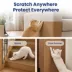 PawsPik Flexible Cork Surface-Protecting Cat Scratch Mat, Brown, 40L x 12W in image thumbnail 4