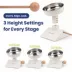 PawsPik 3-Level Adjustable Angle & Height Elevated Stainless Steel Bowl for Dogs & Cats image thumbnail 3