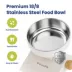 PawsPik 3-Level Adjustable Angle & Height Elevated Stainless Steel Bowl for Dogs & Cats image thumbnail 6