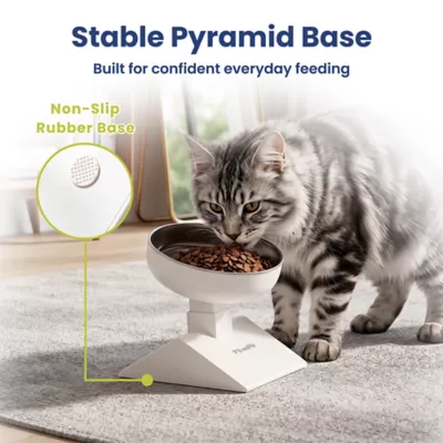 PawsPik 3-Level Adjustable Angle & Height Elevated Stainless Steel Bowl for Dogs & Cats - Image 7