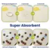 PawsPik Fast-Absorbing Waterproof Non-Slip Rubber Feeding Mat for Dogs & Cats, Pastel Paw Toss image thumbnail 2