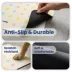 PawsPik Fast-Absorbing Waterproof Non-Slip Rubber Feeding Mat for Dogs & Cats, Pastel Paw Toss image thumbnail 6