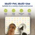 PawsPik Fast-Absorbing Waterproof Non-Slip Rubber Feeding Mat for Dogs & Cats, Pastel Paw Toss image thumbnail 7