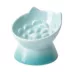 PawsPik Lynx Raised Ceramic Slow Feeder Food Bowl with 15-Degree Tilt for Dogs & Cats image thumbnail 1