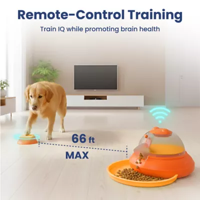 PawsPik Wireless Remote-Controlled Interactive Dog Treat Dispenser & Feeder, 66-ft Range - Image 3
