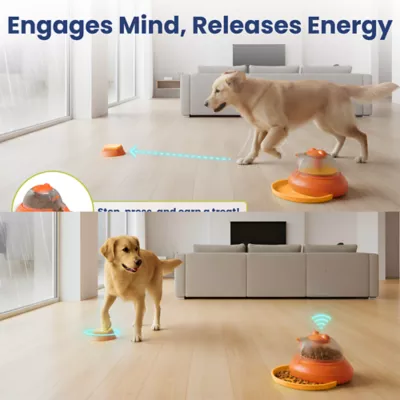 PawsPik Wireless Remote-Controlled Interactive Dog Treat Dispenser & Feeder, 66-ft Range - Image 4