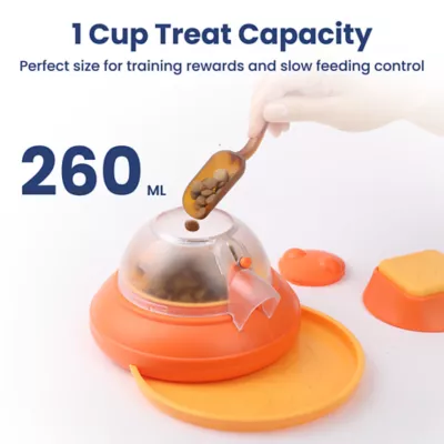 PawsPik Wireless Remote-Controlled Interactive Dog Treat Dispenser & Feeder, 66-ft Range - Image 5