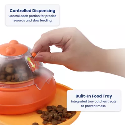 PawsPik Wireless Remote-Controlled Interactive Dog Treat Dispenser & Feeder, 66-ft Range - Image 6