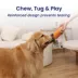 PawsPik Carrot Textured Natural Rubber Squeaker & Crinkle Dog Chew Toy, 9.5 in image thumbnail 6