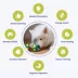 PawsPik Dual-Sphere Adjustable Treat-Dispensing Rolling Interactive Dog Toy image thumbnail 2
