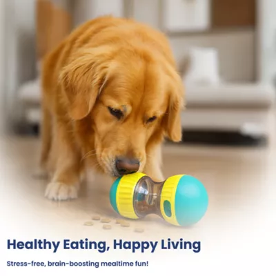 PawsPik Dual-Sphere Adjustable Treat-Dispensing Rolling Interactive Dog Toy - Image 9