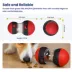 PawsPik Dual-Sphere Adjustable Treat-Dispensing Rolling Interactive Dog Toy image thumbnail 4