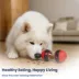 PawsPik Dual-Sphere Adjustable Treat-Dispensing Rolling Interactive Dog Toy image thumbnail 9