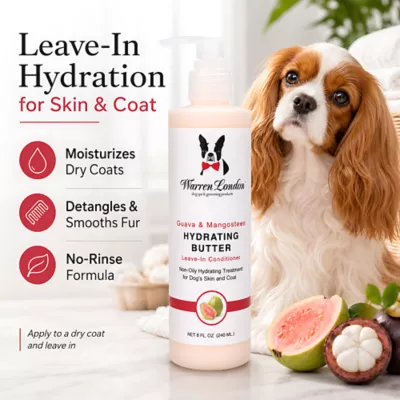Warren London Hydrating Butter For Dogs, Leave-In Conditioner Treatment, Guava & Mango Scent- 8 Oz - Image 3