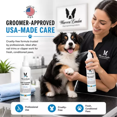 Warren London Deep Cleaning Paw Spray For Dogs W/ Tea Tree Oil, Relieves Itch & Irritation- 8 Fl Oz - Image 4