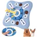 PawsPik Interactive Slow Feeder Treat-Dispensing Puzzle Dog Toy with Squeaker, 10 in image thumbnail 1