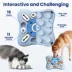 PawsPik Interactive Slow Feeder Treat-Dispensing Puzzle Dog Toy with Squeaker, 10 in image thumbnail 5