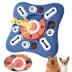 PawsPik Interactive Slow Feeder Treat-Dispensing Puzzle Dog Toy with Squeaker, 10 in image thumbnail 1