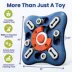 PawsPik Interactive Slow Feeder Treat-Dispensing Puzzle Dog Toy with Squeaker, 10 in image thumbnail 2