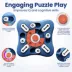 PawsPik Interactive Slow Feeder Treat-Dispensing Puzzle Dog Toy with Squeaker, 10 in image thumbnail 4