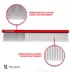 Warren London Detangling Strong 10 Inch Comb For Stubborn Dog Tangles & Mats image thumbnail 3