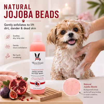 Warren London Exfoliating Butter Wash W/ Jajoba Oil, Pomegranate & Fig Scented Hydrating Scrub- 8 Oz - Image 3