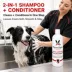 Warren London Omega Shed Control Dog Shampoo W/ Conditioner, Nourishing 2-in-1 Formula- 17 Fl Oz image thumbnail 5