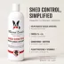 Warren London Omega Shed Control Dog Shampoo W/ Conditioner, Nourishing 2-in-1 Formula- 17 Fl Oz image thumbnail 6
