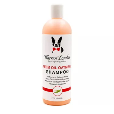 Warren London Neem Oil Oatmeal Shampoo For Dogs, Soothes & Relieves Itching, Insect Repellent- 17 Oz - Image 1