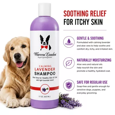 Warren London Calming Lavender Dog Shampoo W/ Aloe Vera & Essential Oils- 17 Fl Oz - Image 3