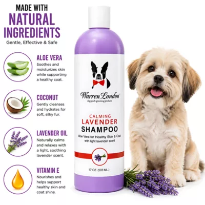 Warren London Calming Lavender Dog Shampoo W/ Aloe Vera & Essential Oils- 17 Fl Oz - Image 4