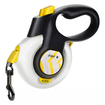 FIDA Autobrake Retractable Dog Leash White - Image 1