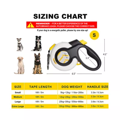 FIDA Autobrake Retractable Dog Leash White - Image 6