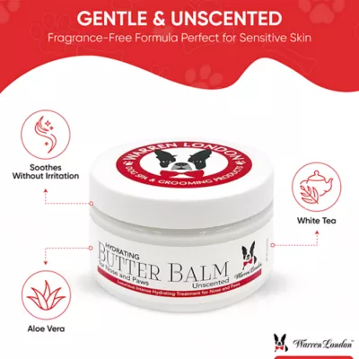 Warren London Hydrating Butter Balm For Dog's Noses & Paws, Unscented Treatment- 4 Fl Oz - Image 3