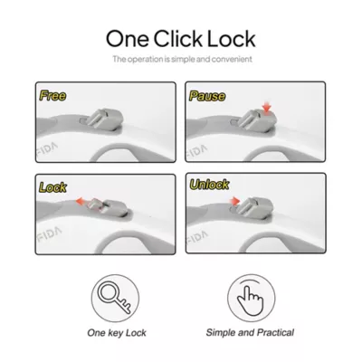 FIDA LED Lighted Retractable Dog Leash - Image 5