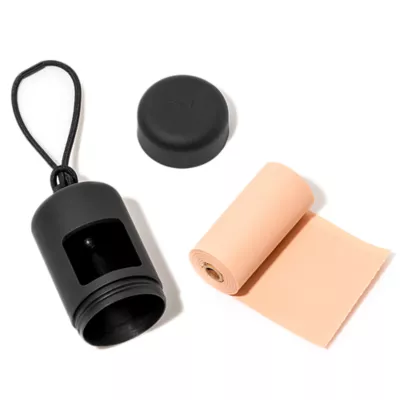 Wild One Dog Poop Bag Carrier, Waste Bag Carrier, Includes 1 Roll  of Poop Bags, Colors Vary - Image 2
