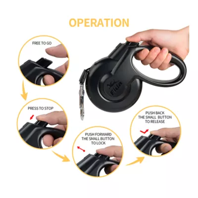 FIDA Stylish Retractible Dog Leash Color & Size Vary - Image 5