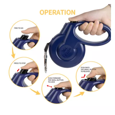 FIDA Stylish Retractible Dog Leash Color & Size Vary - Image 5