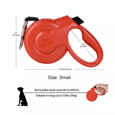 FIDA Stylish Retractible Dog Leash Color & Size Vary - Image 2
