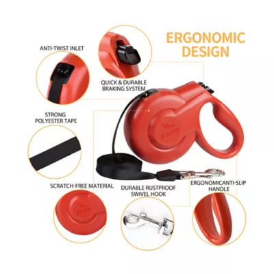 FIDA Stylish Retractible Dog Leash Color & Size Vary - Image 4