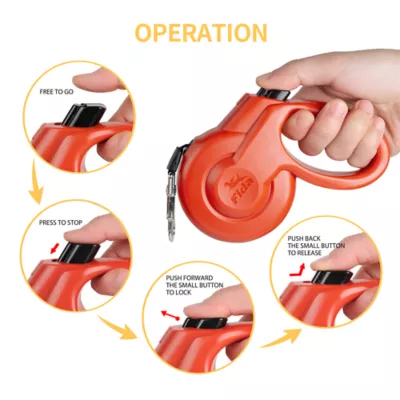FIDA Stylish Retractible Dog Leash Color & Size Vary - Image 5