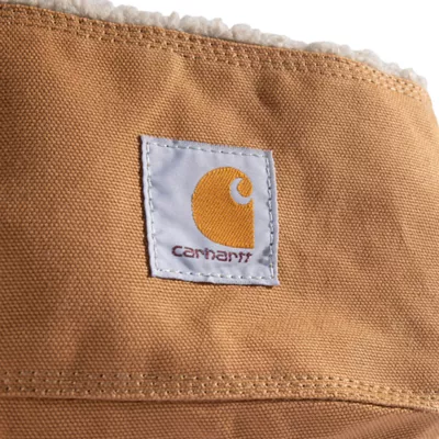 Carhartt® Firm Duck Sherpa Top Dog Bed with Removable Cover - Image 2