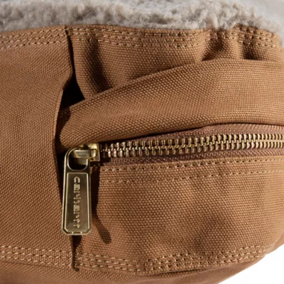 Carhartt® Firm Duck Sherpa Top Dog Bed with Removable Cover - Image 5