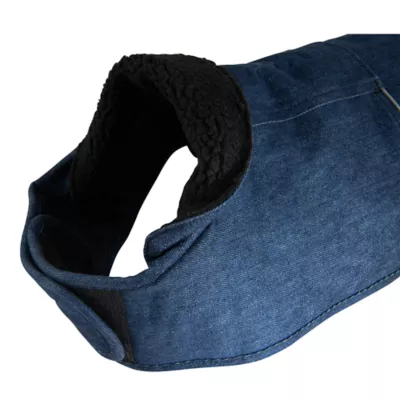 Carhartt® Denim Insulated Dog Chore Coat with Quilted Lining - Image 3