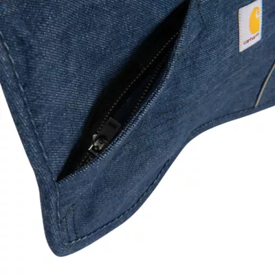 Carhartt® Denim Insulated Dog Chore Coat with Quilted Lining - Image 4