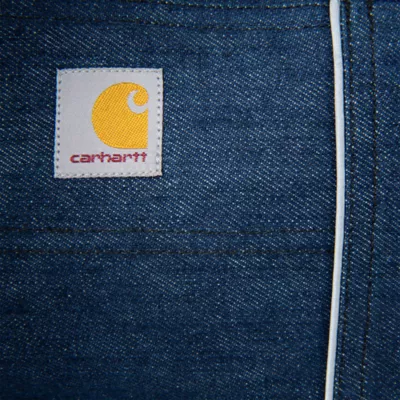 Carhartt® Denim Insulated Dog Chore Coat with Quilted Lining - Image 5