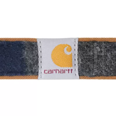 Carhartt® Adjustable Blanket Stripe Dog Collar with Reflective Stitching - Image 4