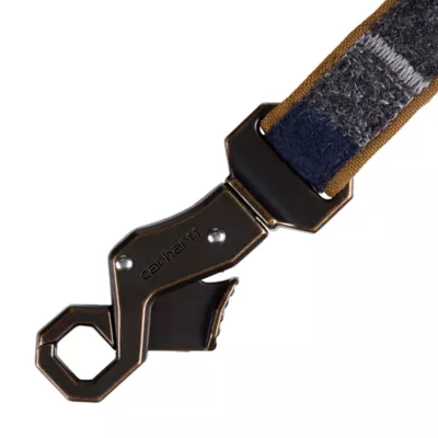 Carhartt® Blanket Stripe Dog Leash with Reflective Stitching - Image 2