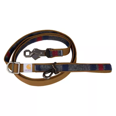 Carhartt® Blanket Stripe Dog Leash with Reflective Stitching - Image 7